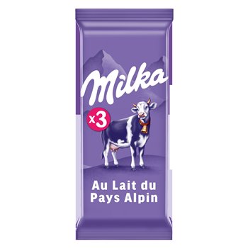 Tablette chocolat Milka Chocolat au lait - 100 g