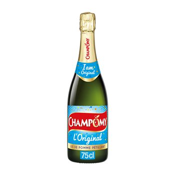 Jus de pomme pétillant Champomy L'Original Pomme - 75cl