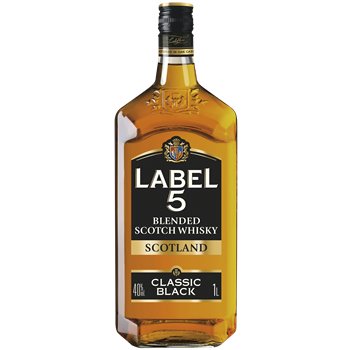 Scotch Whisky Label 5 40%vol - 1L