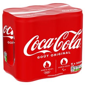 Soda Coca-Cola Canette 33cl - à l'unité