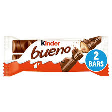 Barres chocolatées Kinder Bueno x 2 - Étui de 43 g